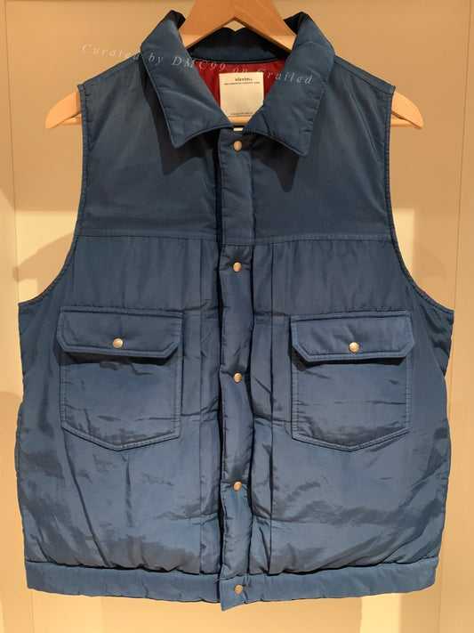visvim 101 Down Vest (Overdye)
