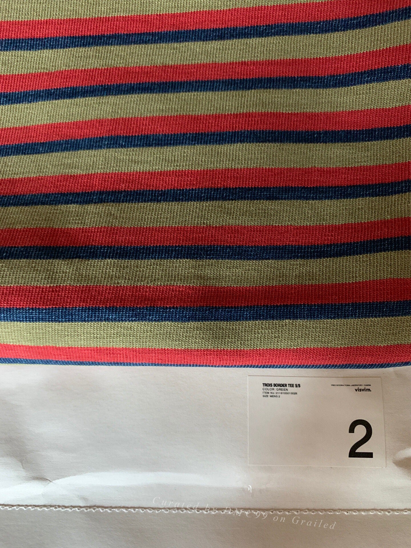 visvim trois border tee