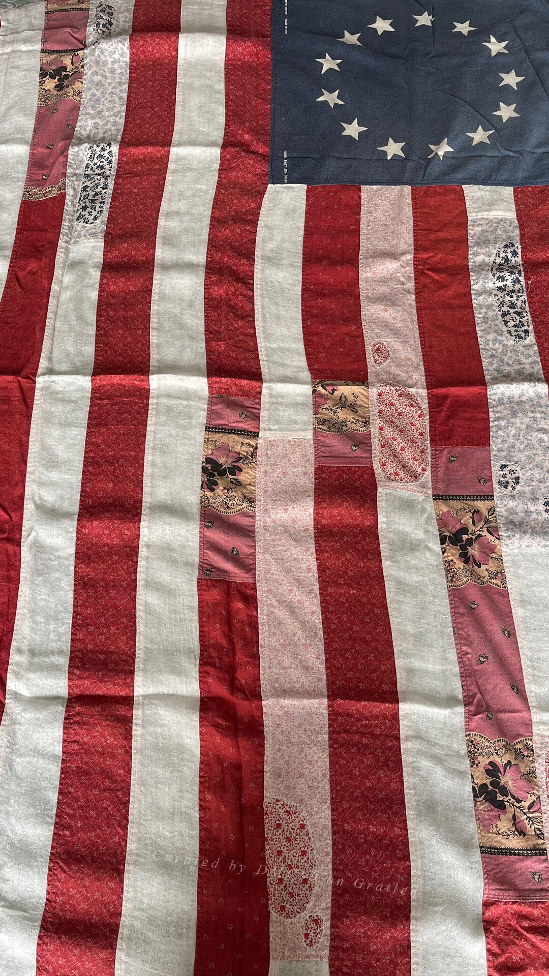 Kapital Vintage Flag Scarf Shawl