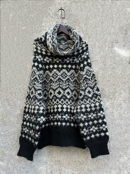 Yohji Yamamoto 11AW Geometric Sweater