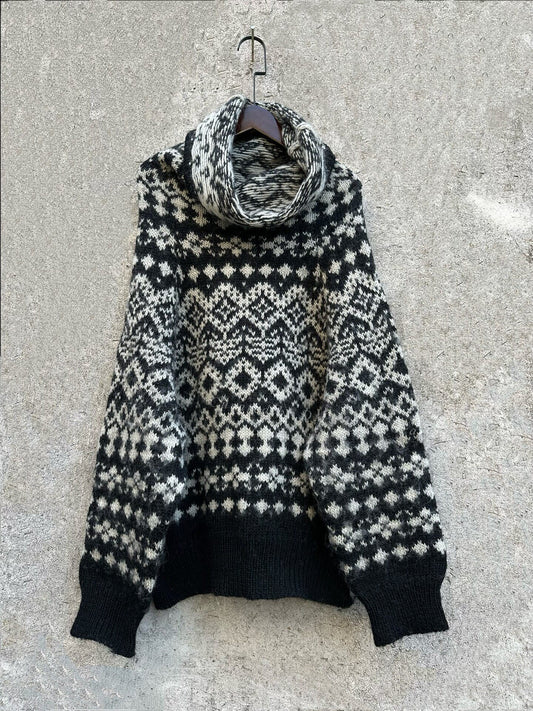 Yohji Yamamoto 11AW Geometric Sweater
