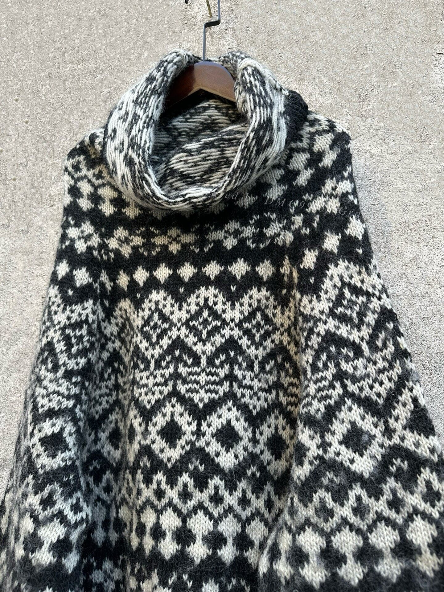 Yohji Yamamoto 11AW Geometric Sweater