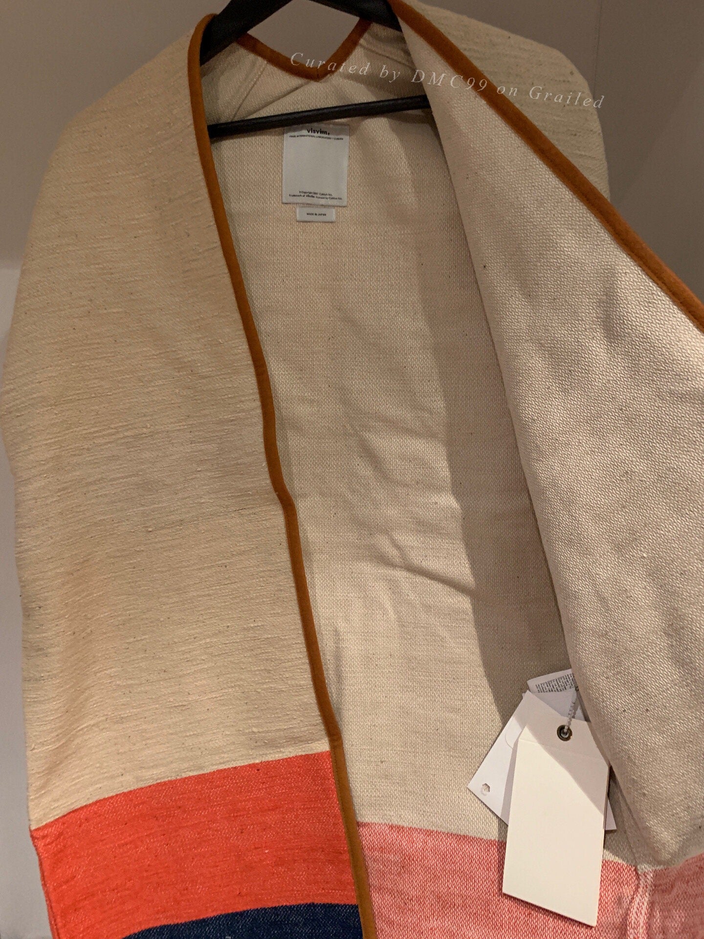 visvim sanjuro n.d border robe
