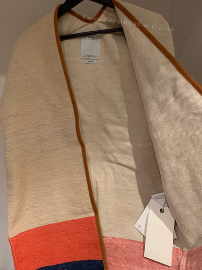 visvim sanjuro n.d border robe
