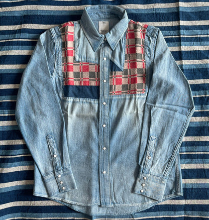 visvim ss shirt dmgd (p.w.)