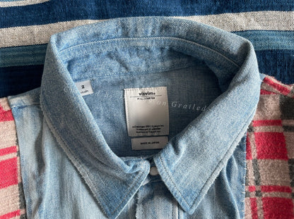 visvim ss shirt dmgd (p.w.)