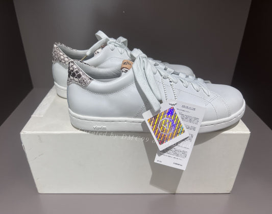 visvim foley-folk white pattern sneakers