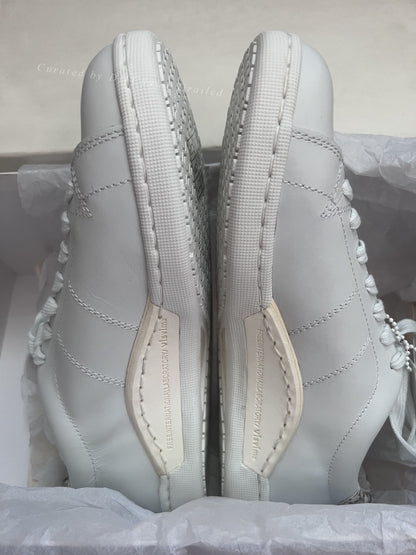 visvim foley-folk white pattern sneakers