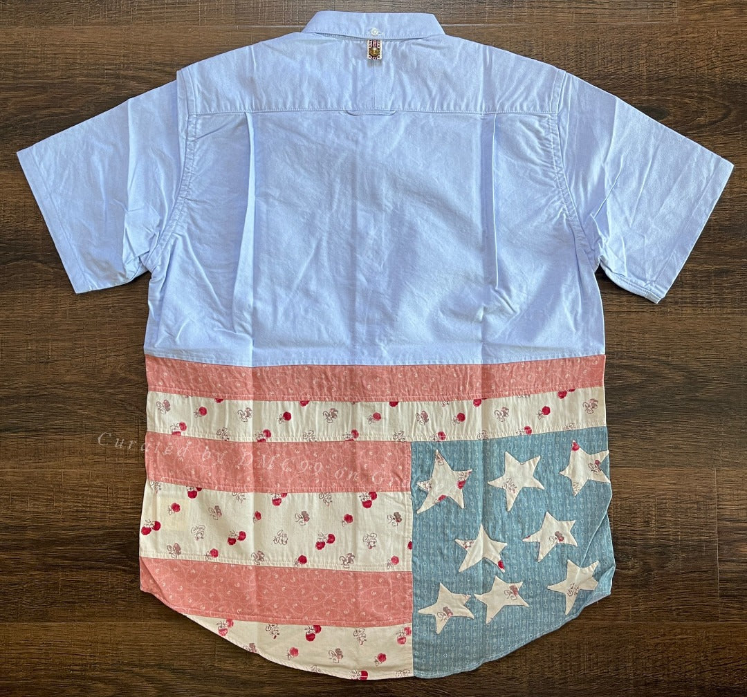 VISVIM GIZA Flag Short-Sleeve Shirt