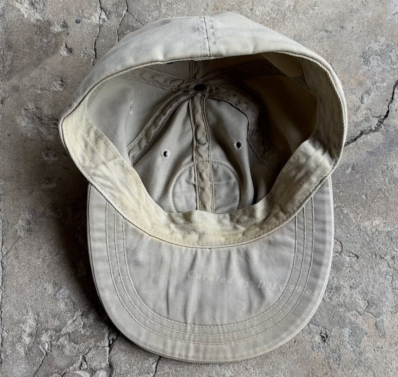 Vintage 1990s Ralph Lauren Fishing Print Cap
