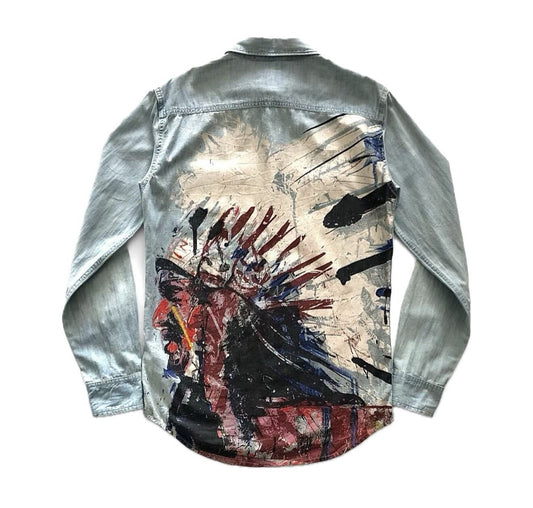 Vintage Ralph Lauren Indian Portrait Shirt