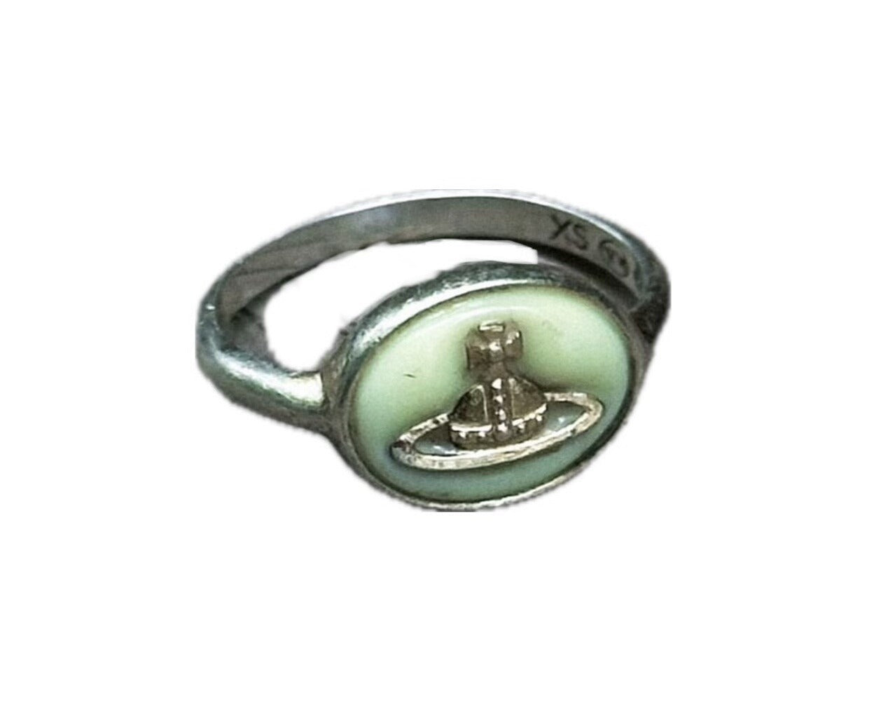 Vintage Vivienne Westwood 2000s Silver 925 Signet Ring