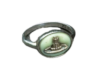 Vintage Vivienne Westwood 2000s Silver 925 Signet Ring