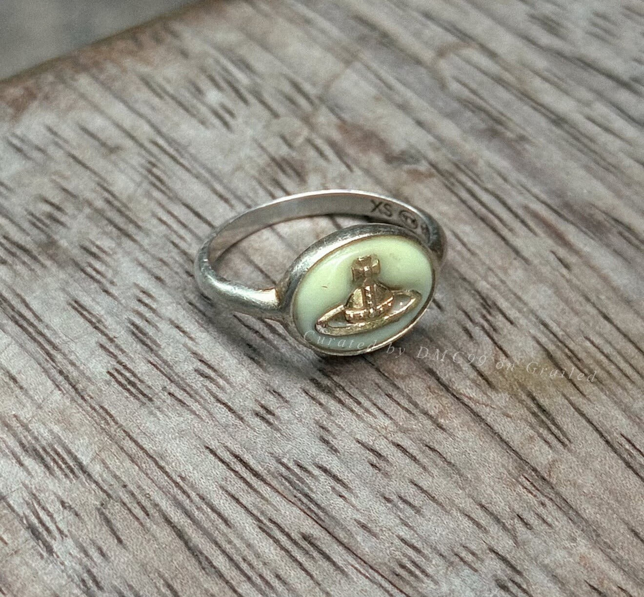Vintage Vivienne Westwood 2000s Silver 925 Signet Ring