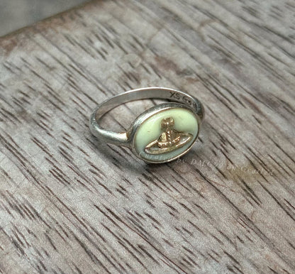 Vintage Vivienne Westwood 2000s Silver 925 Signet Ring
