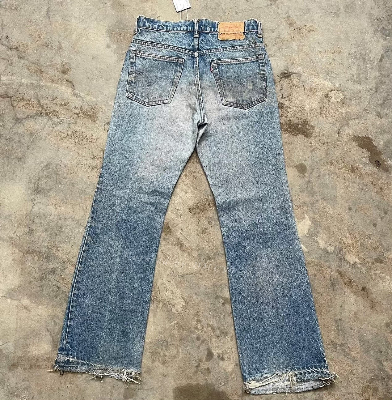 Vintage 1970 Levi's 517 Dirty Wash Jeans