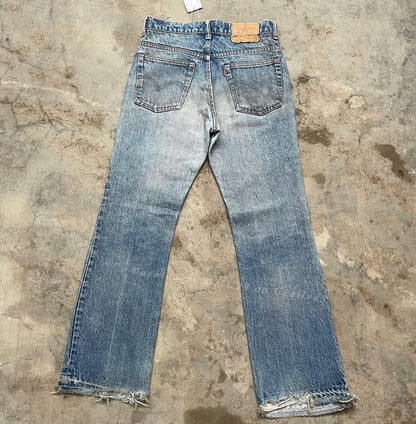 Vintage 1970 Levi's 517 Dirty Wash Jeans