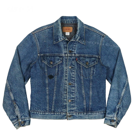 Vintage 1970s Levi's Blanket Lined Type 3 Denim Jacket