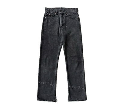 Vintage Levi's 1990s 517 Orange Tab Black