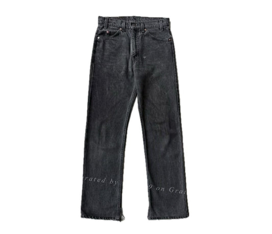 Vintage Levi's 1990s 517 Orange Tab Black