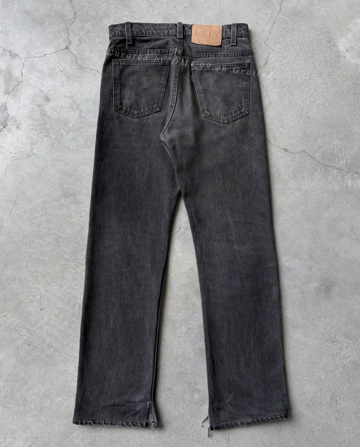 Vintage Levi's 1990s 517 Orange Tab Black