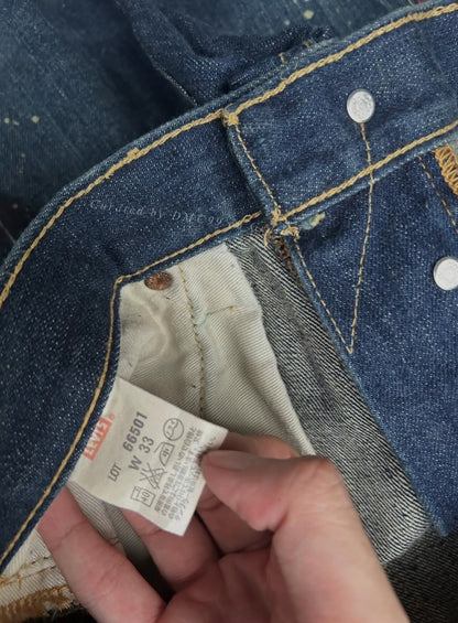Vintage Levis 501XX LVC 1966 Big E Jeans