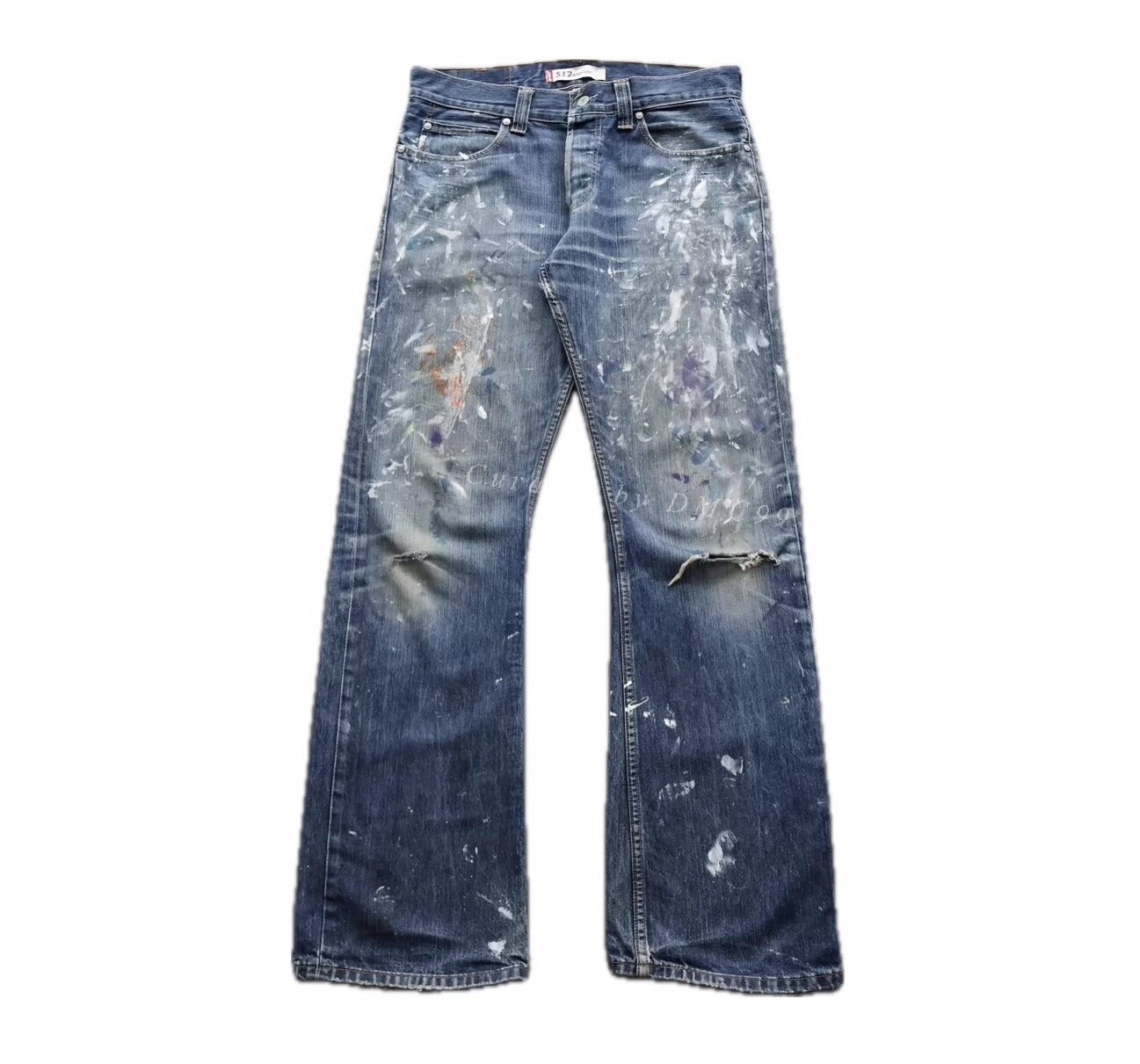 Vintage Levis 512 Distressed Denim Pants