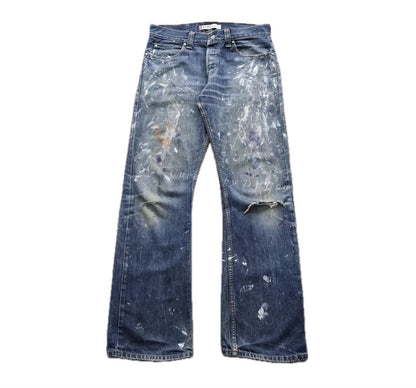 Vintage Levis 512 Distressed Denim Pants