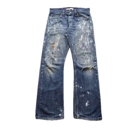 Vintage Levis 512 Distressed Denim Pants