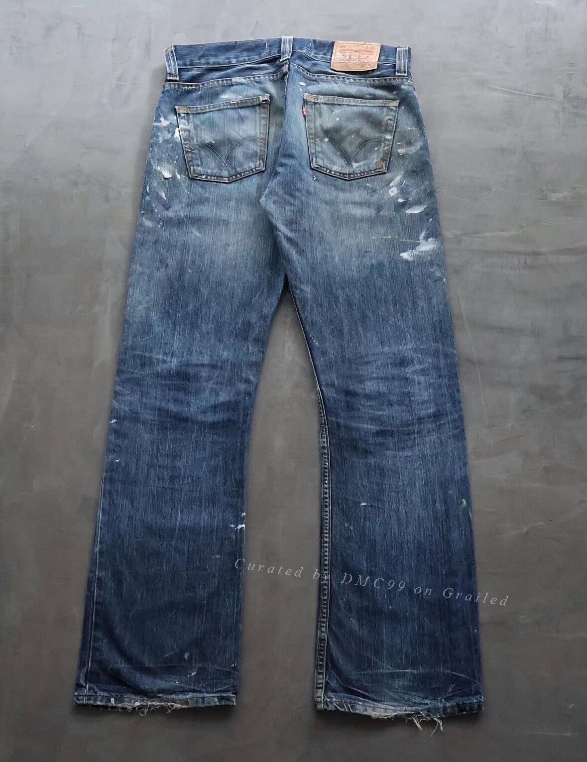 Vintage Levis 512 Distressed Denim Pants