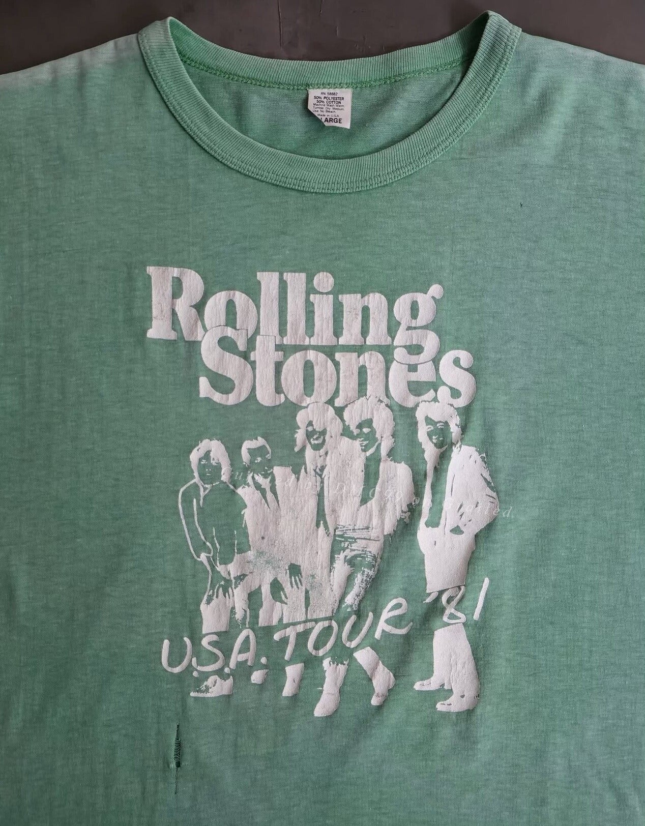 Vintage Rolling Stones Tattoo You Tour '81 Tee