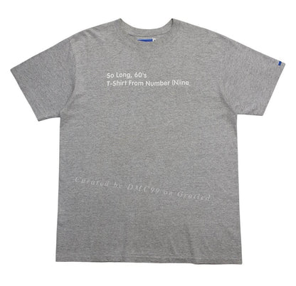 Vintage NUMBER (N)INE SS1998 Blue Tab Tee