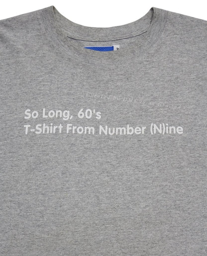 Vintage NUMBER (N)INE SS1998 Blue Tab Tee
