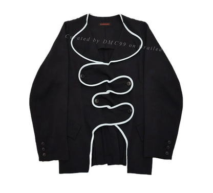 Vintage 1990s Yohji Schlusselbein Rayon Jacket