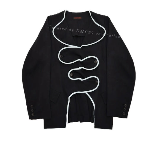 Vintage 1990s Yohji Schlusselbein Rayon Jacket