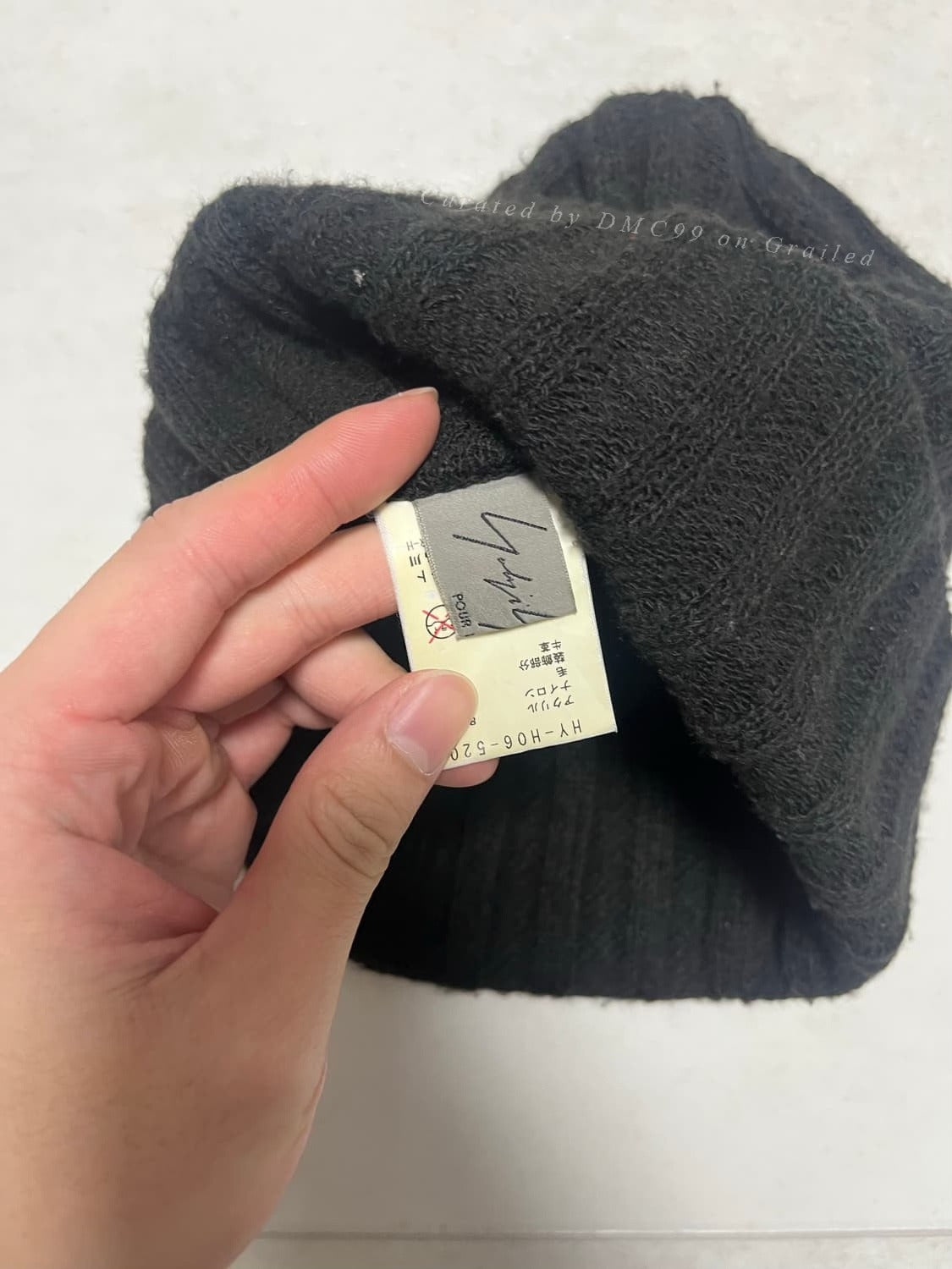 Yohji Yamamoto Vintage Knit Hat