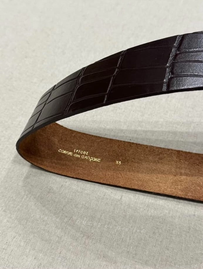 Comme des Garçons Vintage Tire Belt