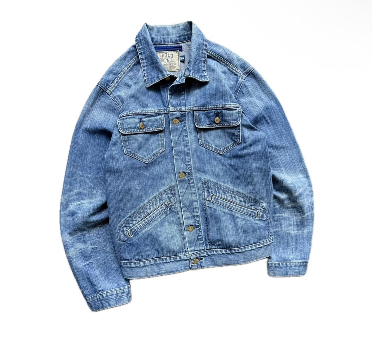 Vintage 2007 Polo Ralph Lauren Western Denim Jacket