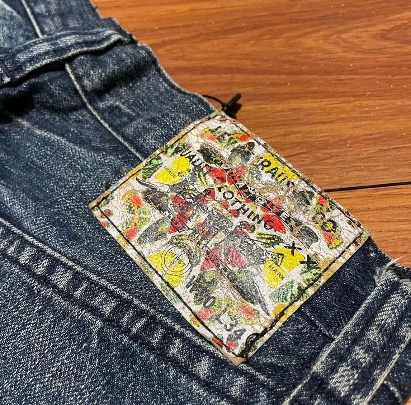 Vintage Levi's FW08 Hirst Skull Jeans