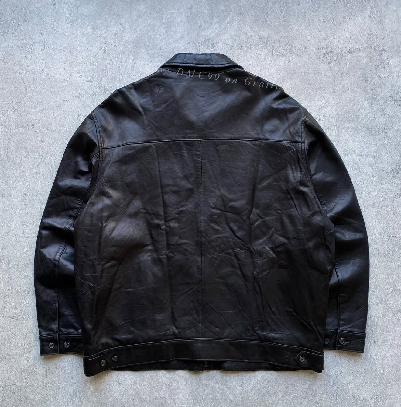 Vintage Polo Ralph Lauren 1990s Leather Jacket