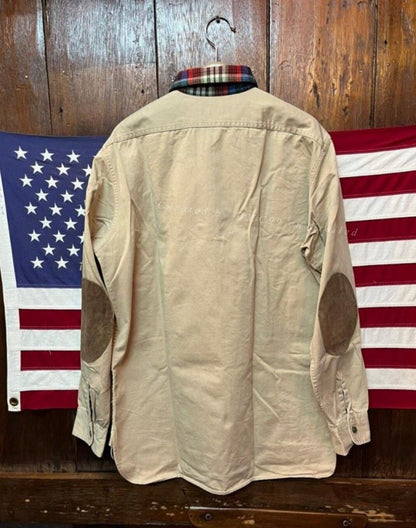 Vintage Polo Ralph Lauren Brown Work Shirt-Jacket