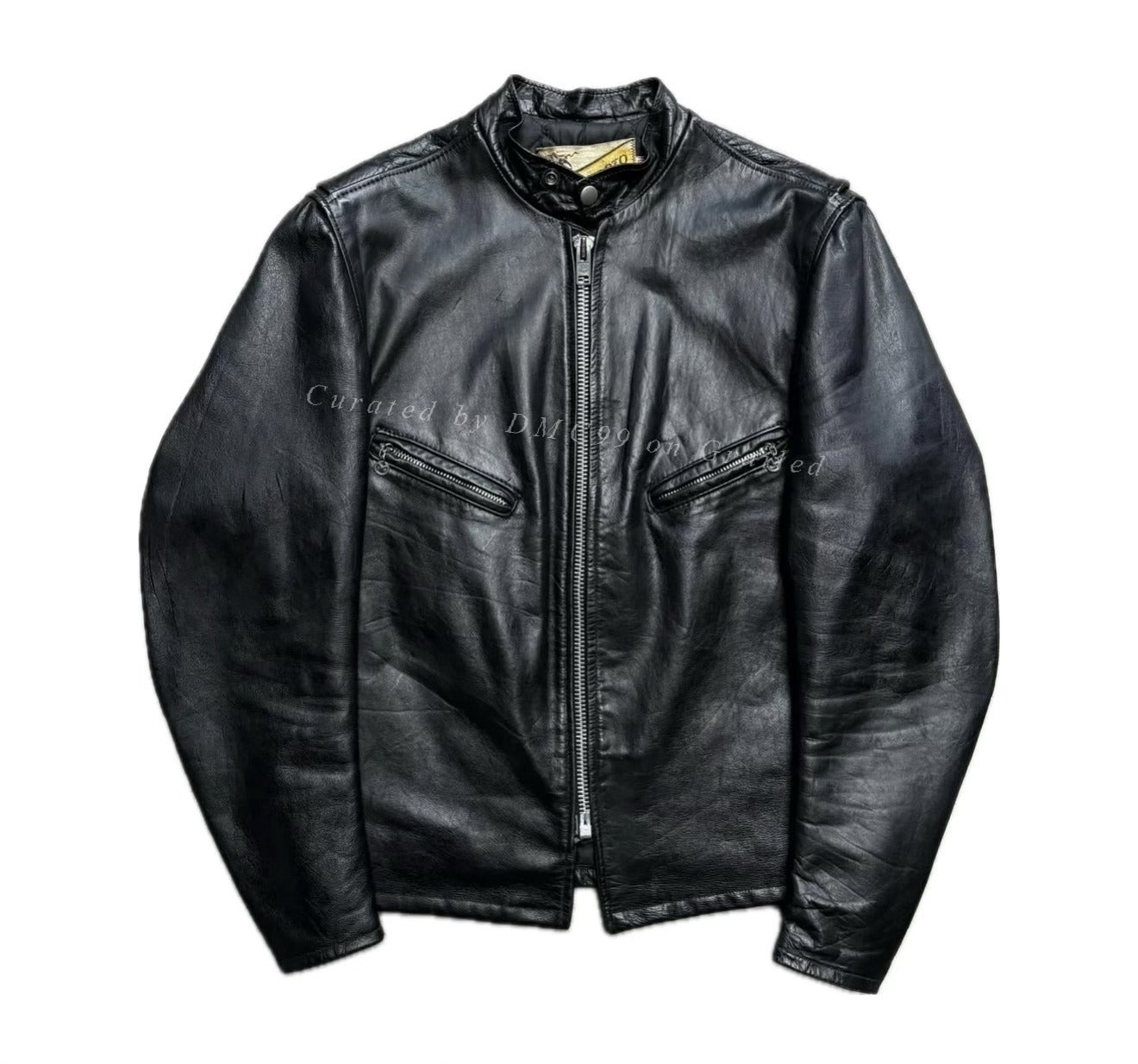 1970s Schott NYC Perfecto 641XX Cafe Racer Jacket