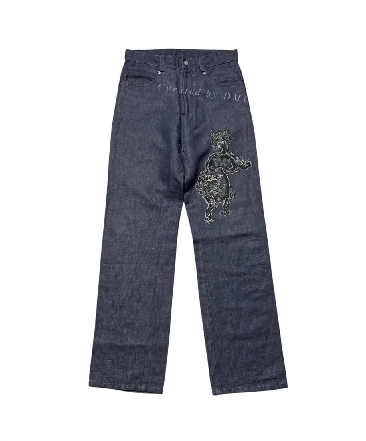 Vintage 1990s Jean Paul Gaultier Objet Homme Denim Pant