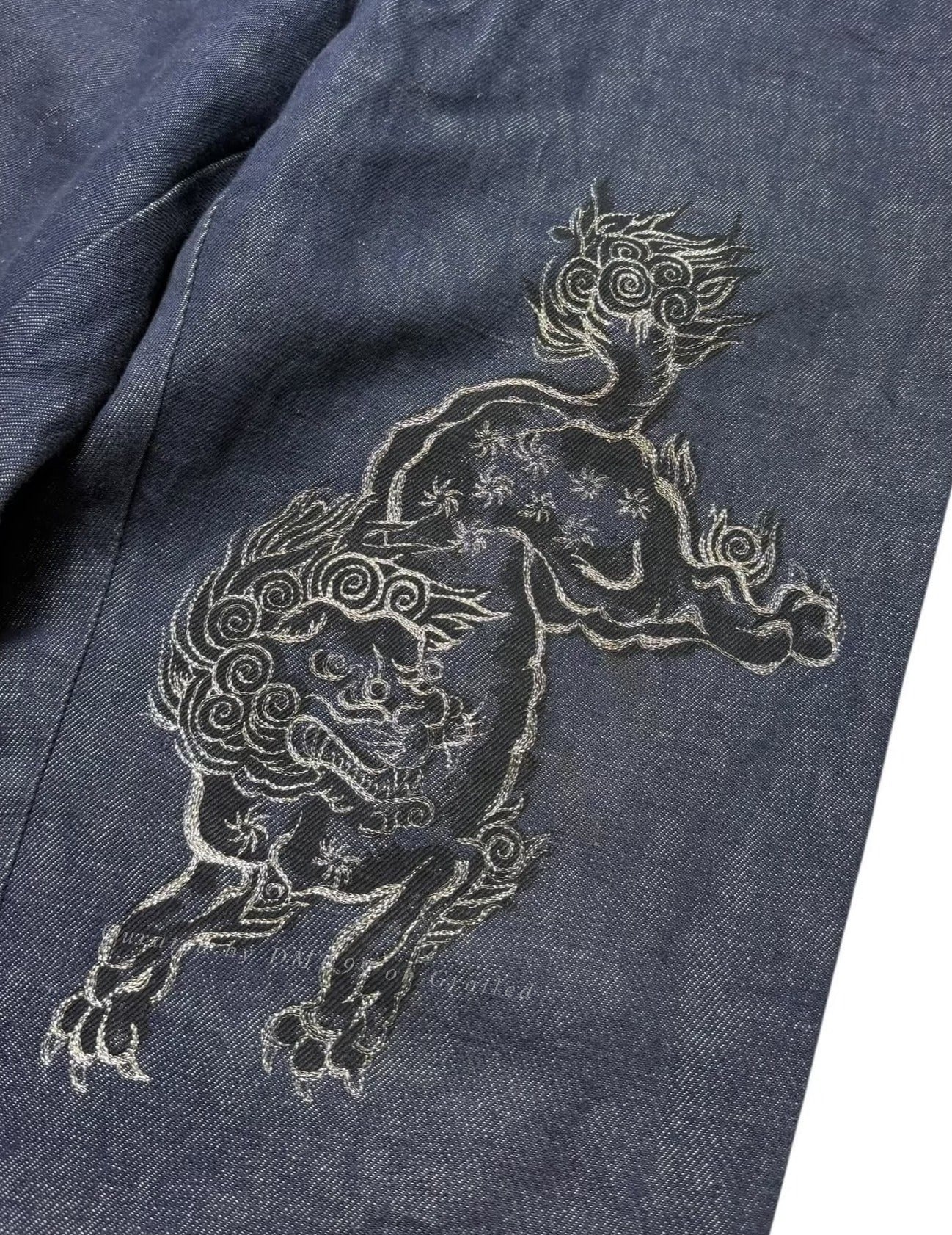 Vintage 1990s Jean Paul Gaultier Objet Homme Denim Pant
