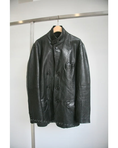 Yohji Yamamoto Pour Homme Runway Leather Jacket