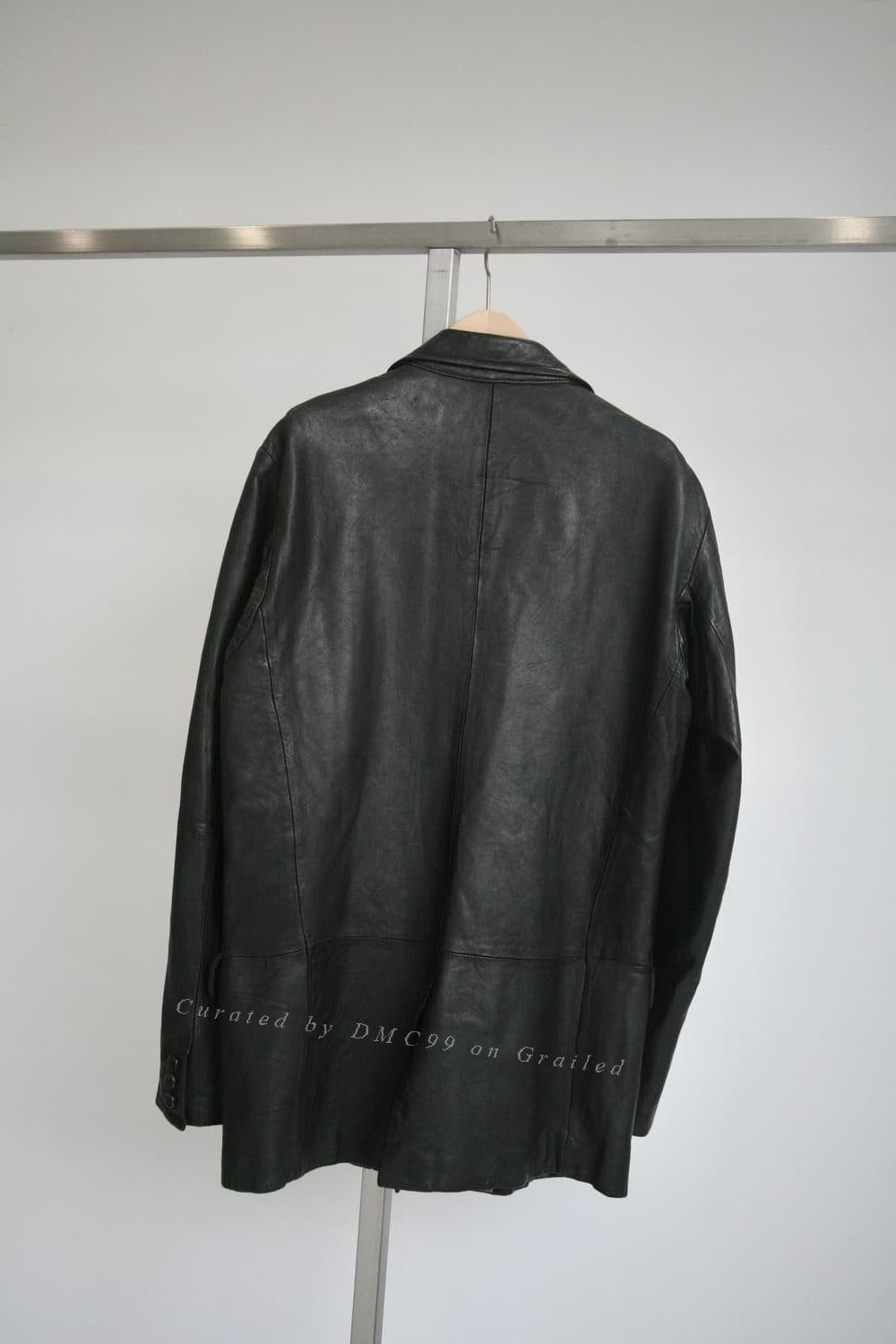 Yohji Yamamoto Pour Homme Runway Leather Jacket