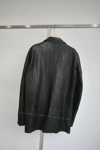Yohji Yamamoto Pour Homme Runway Leather Jacket
