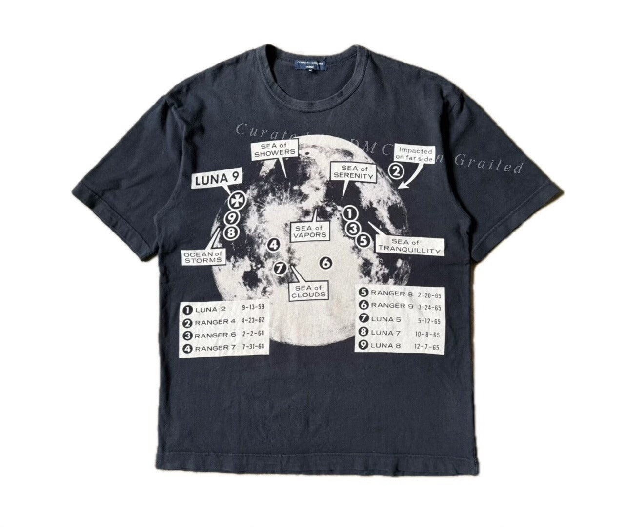 Vintage 2005 CDG Homme Luna Moon Tee