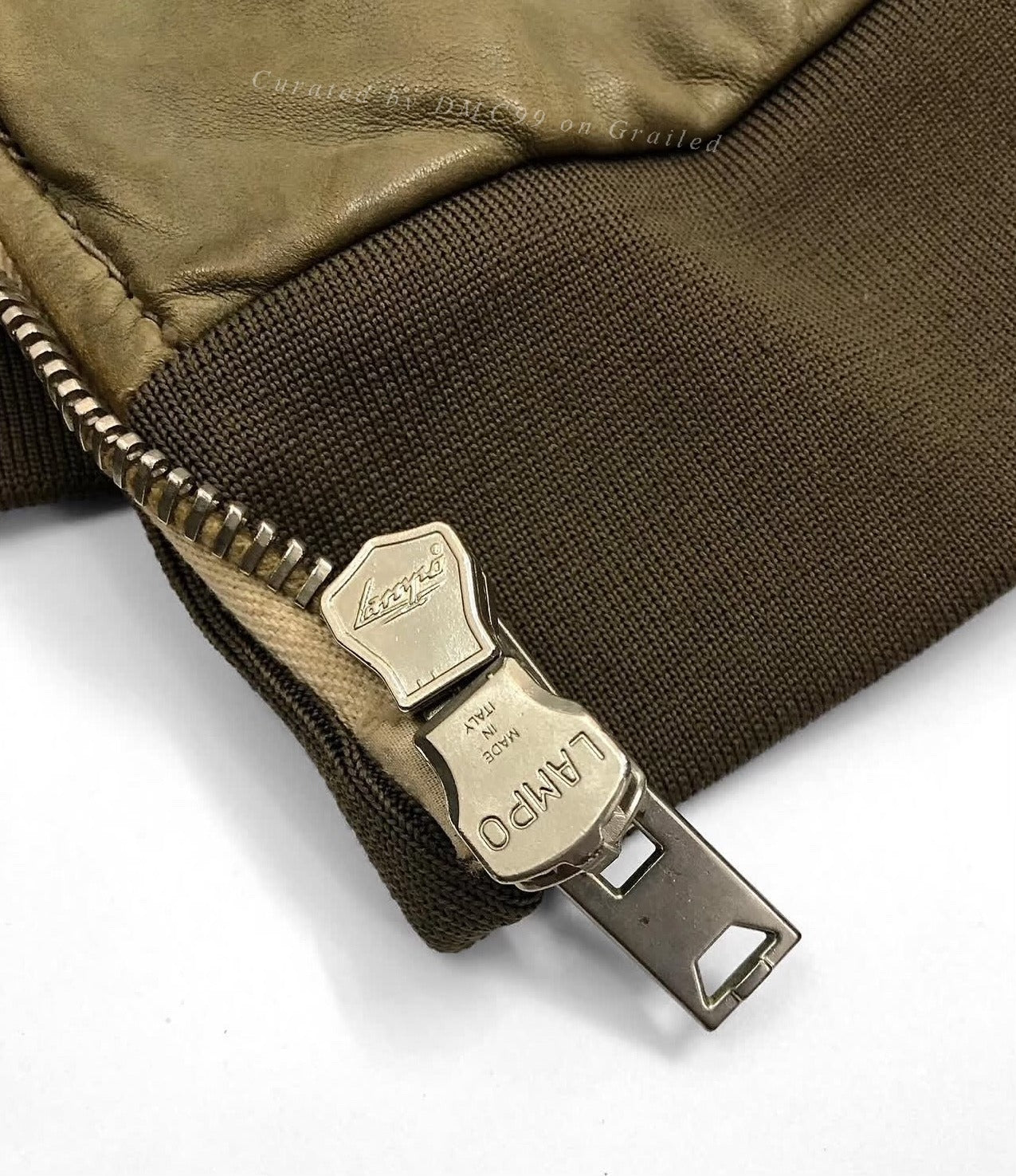 Vintage 2000s Giorgio Brato Leather Hooded Jacket