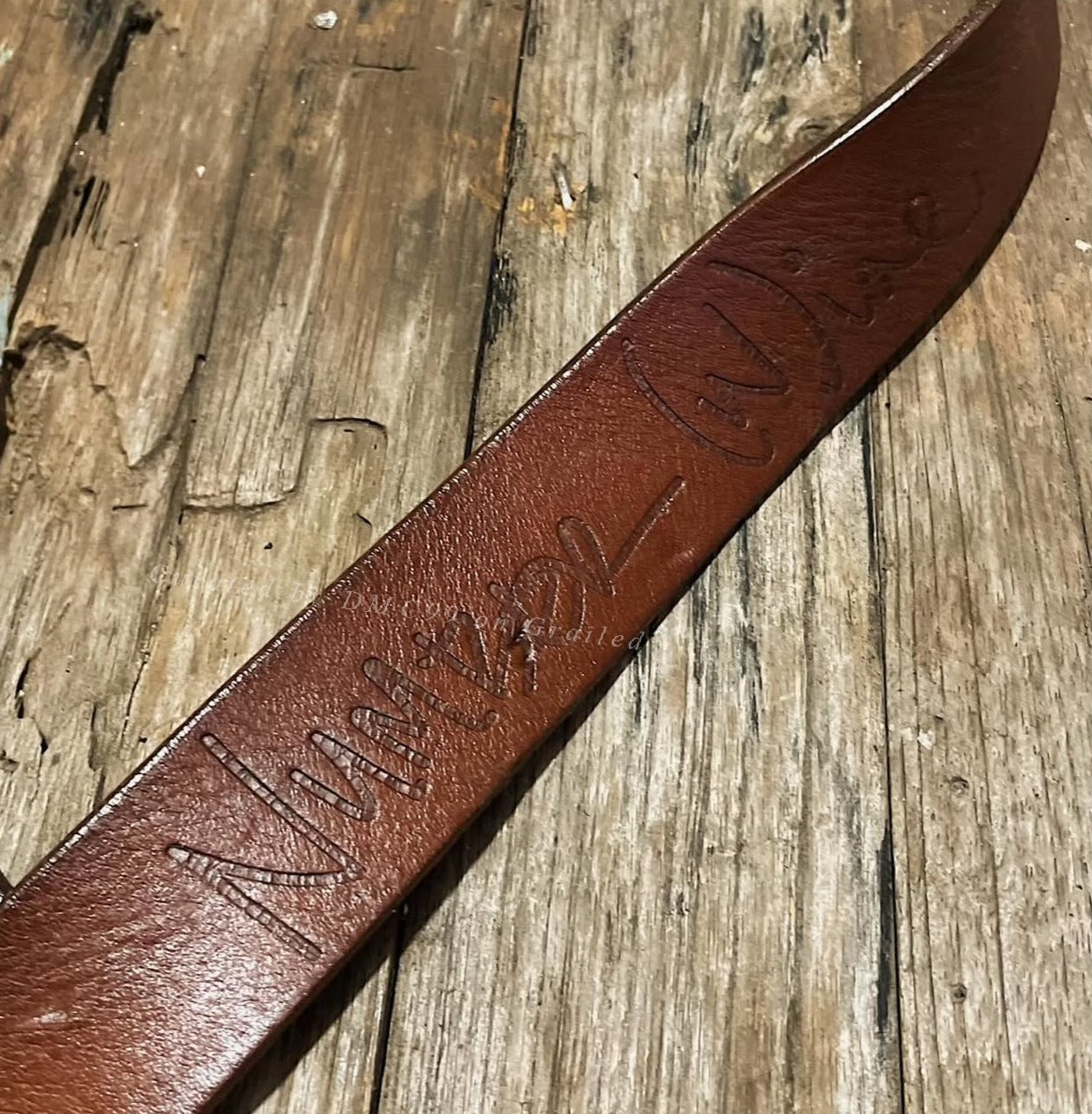 Vintage Number (n)ine 2000s Leather Belt